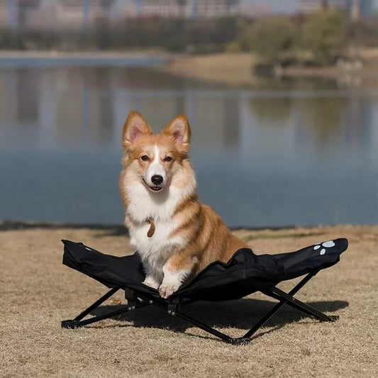 Foldable Pet Marching Bed for Cats & Small Dogs
